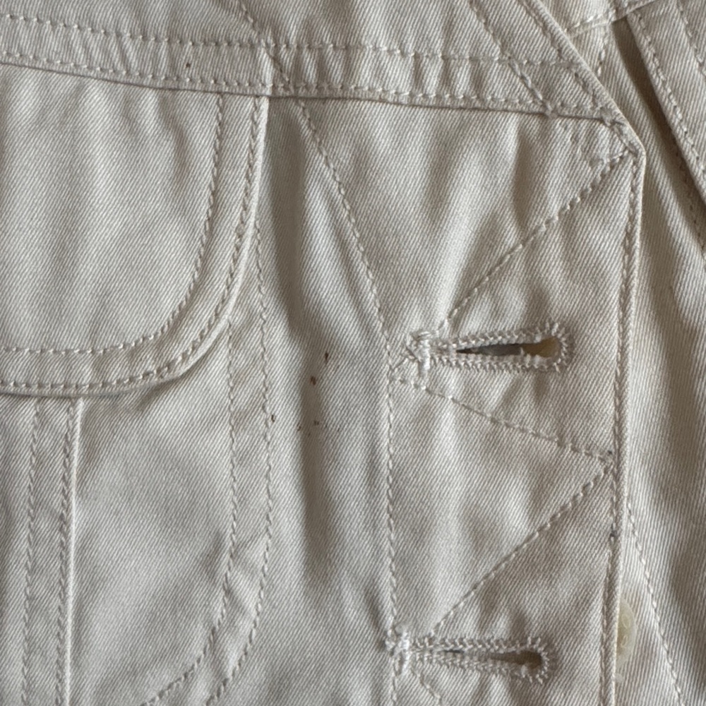 Escada Sport Cream Cotton Vest - Picture 5 of 5